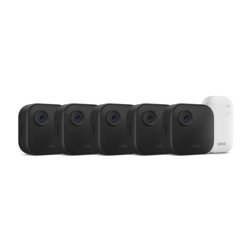 5 Pack Blink Outdoor 4 Wireless Security Cameras HD