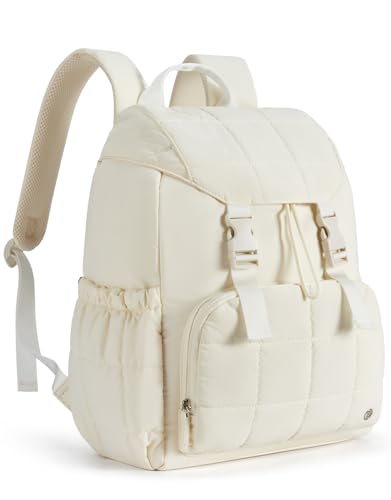 Puffer Laptop Backpack with 15.6 Inch, RFID Pocket, and Water Resistant