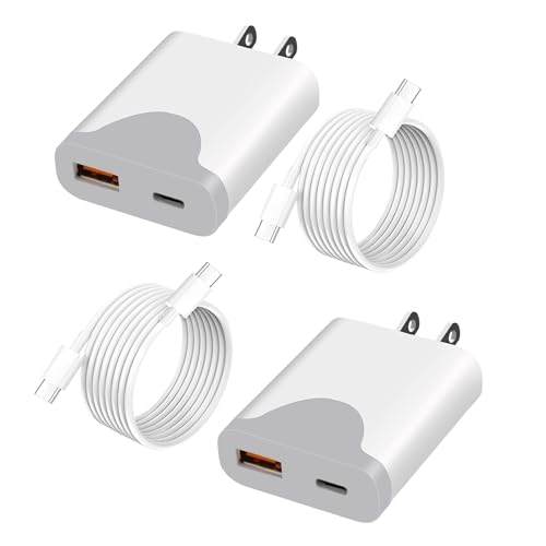 2 Pack USB C Wall Charger 20W Fast Charging