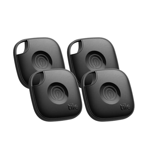 4 Pack Tile Bluetooth Key Finder & Item Locator