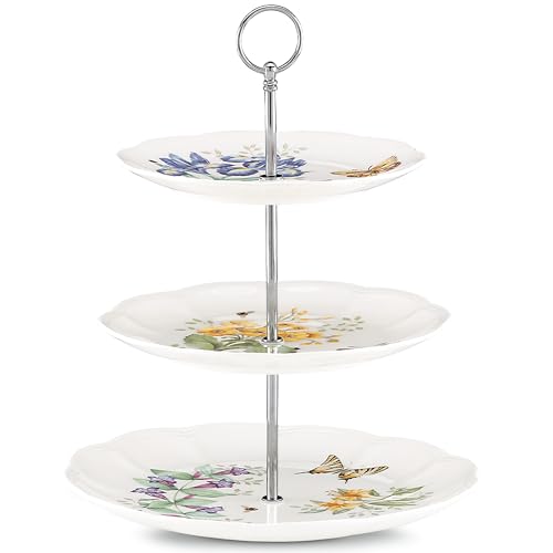 Lenox Butterfly Meadow 3-Tier Serving Tray Stand