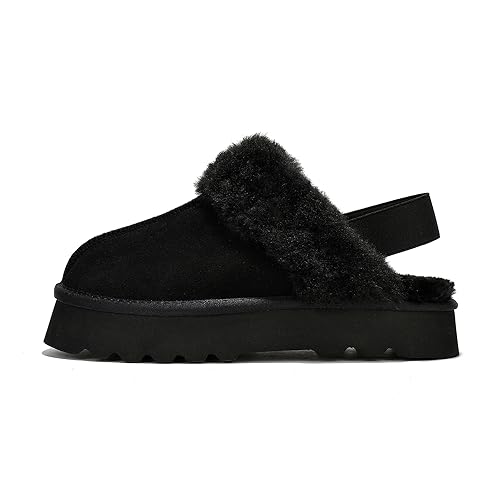 Suede Memory Foam Slippers for Women Indoor Outdoor