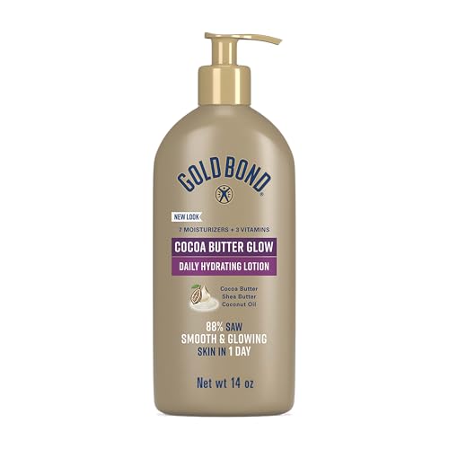 Gold Bond Cocoa Butter Hydrating Lotion for Dry Skin 14oz