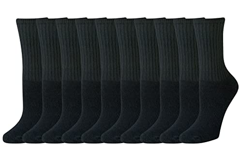 10 Pack Amazon Essentials Women's Cotton Crew Socks