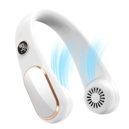 Bladeless Neck Fan Rechargeable Portable Hands Free Cooling