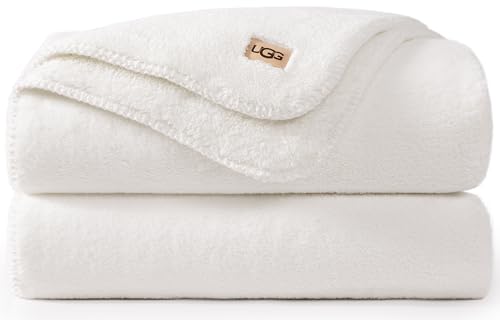UGG Plush Fleece Throw Blanket Lightweight Soft Cozy 50"x70"