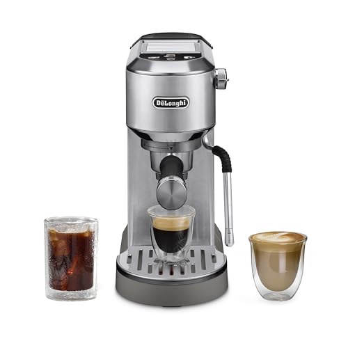 De'Longhi Espresso Machine with Milk Frother, Cold Brew