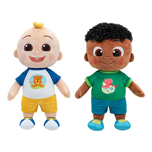 CoComelon JJ and Cody 22" Plush Toy Set
