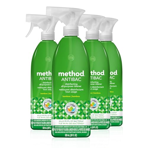 4 Pack Method Antibacterial All-Purpose Cleaner Spray