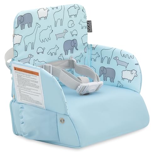 Evolur 2-in-1 Portable Booster Seat and Travel Bag