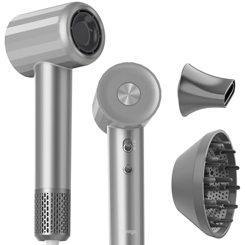 Ionic High-Speed Hair Dryer with Diffuser, Lightweight, Quiet