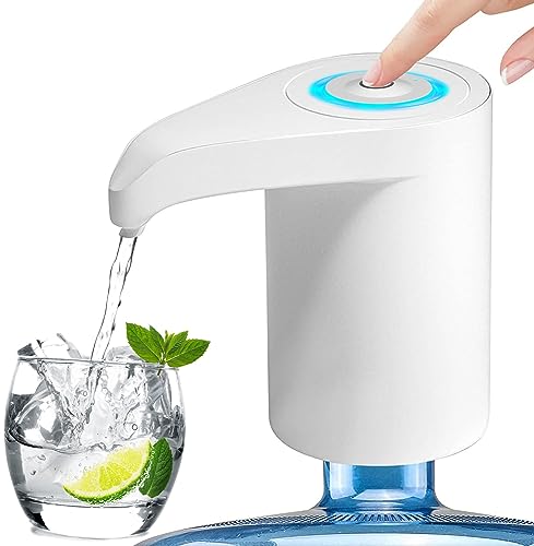 Electric Water Bottle Pump, USB Rechargeable Dispenser 5 Gallon
