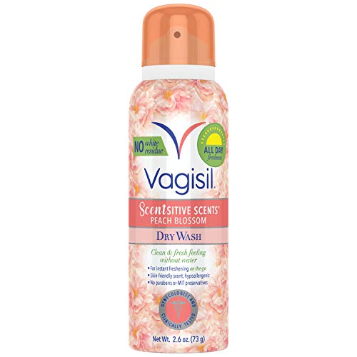 Vagisil Feminine Dry Wash Deodorant Spray, 2.6oz