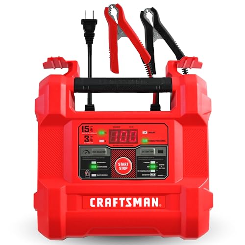 CRAFTSMAN 4-in-1 Car Battery Charger Maintainer 6V/12V