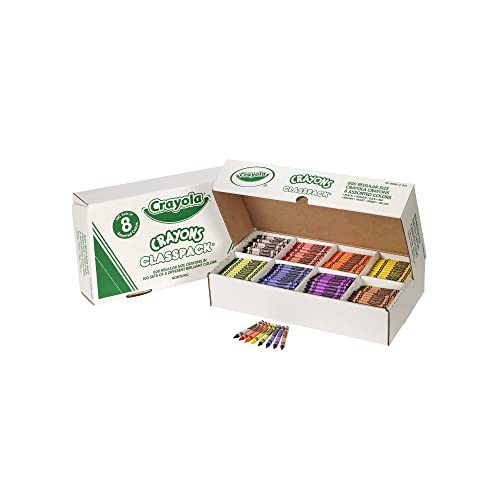 Crayola 800 Count Bulk Crayon Classpack
