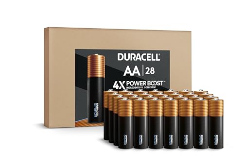 Duracell Optimum AA Batteries 28 Pack Long Lasting