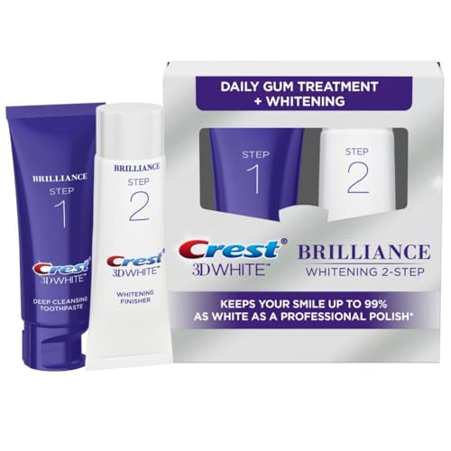 Crest 3D White Brilliance Toothpaste and Whitening Gel Kit