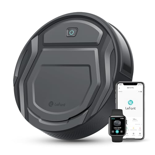 Robot Vacuum Cleaner, Powerful Suction, Self-Charging, App Control