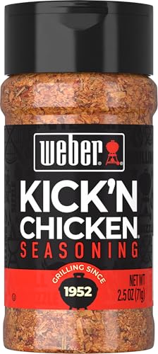 Weber Kick'n Chicken Seasoning Blend, 2.5 oz