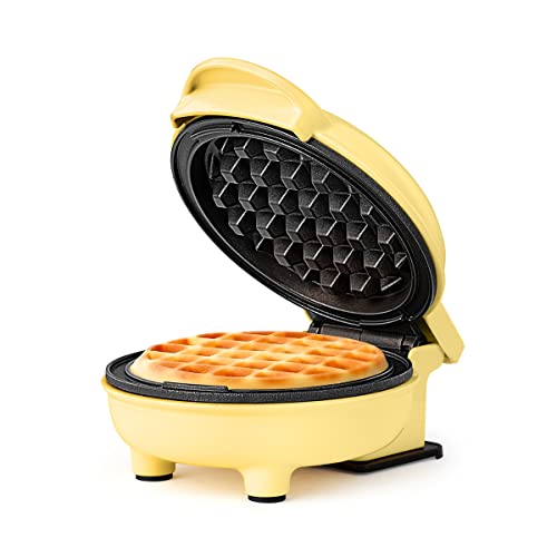 Holstein Housewares Mini Waffle Maker Non-Stick 4-Inch