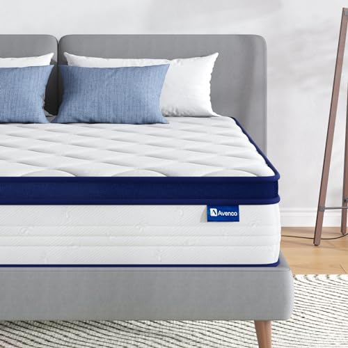 Queen Mattress 12 Inch Hybrid Spring with Foam