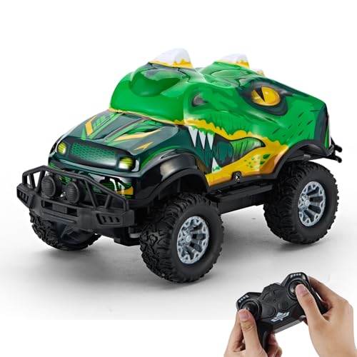 Remote Control Dinosaur Off-Road Truck with Lights