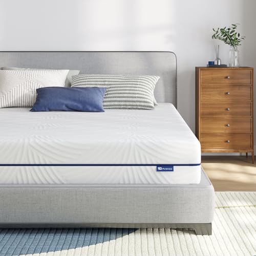 Full Size 12 Inch Gel Memory Foam Mattress, Medium Firm