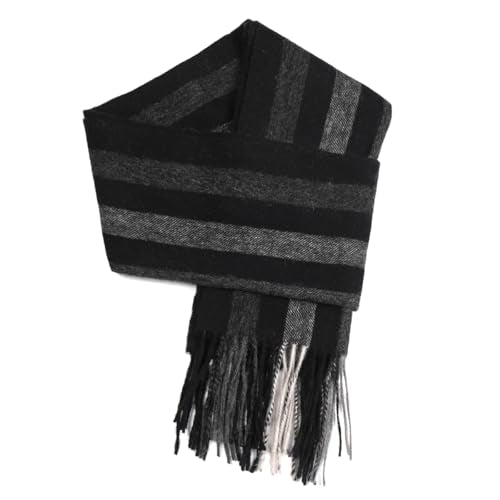 Winter Wool Plaid Scarf for Men and Women (13 Colors)