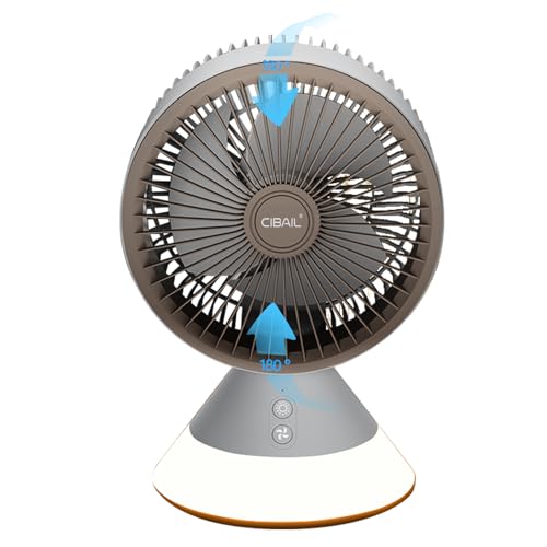 10 Inch USB Rechargeable Small Desk Table Fan