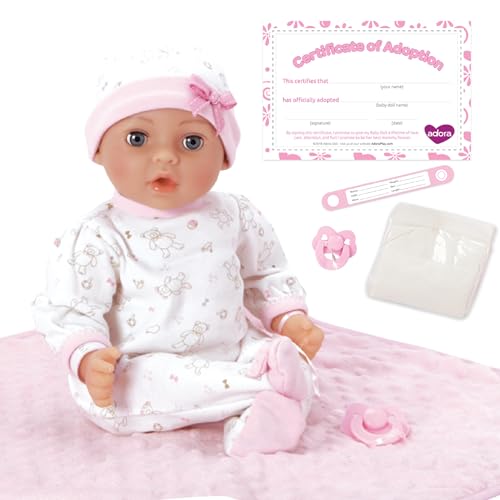 Adora 16 Inch Baby Doll with Accessories Set