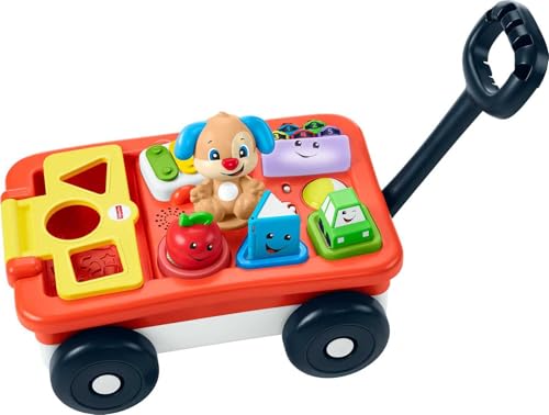 Fisher-Price Laugh & Learn Pull & Play Wagon Toy