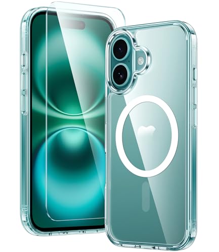 Magnetic Clear iPhone 11 - 16 Case, Military Grade Protection