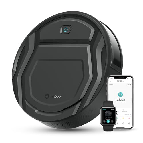 Robot Vacuum Cleaner, Powerful Suction, WiFi, Pet Hair