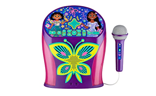 Disney Encanto Kids Karaoke Machine Bluetooth Speaker Microphone