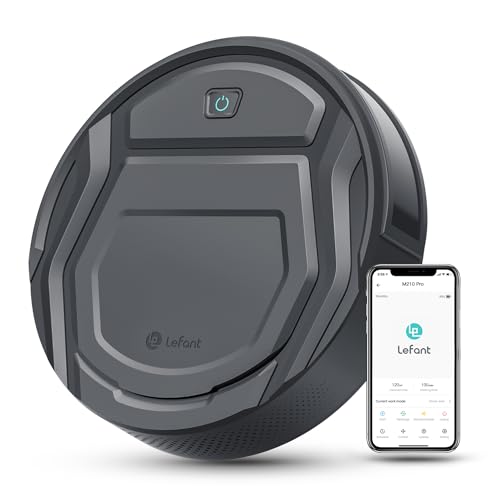 Robot Vacuum Cleaner, Slim, Quiet, WiFi, Pet Hair