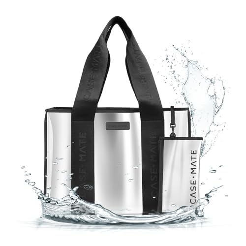 Case-Mate Jelly Tote Bag Waterproof Foldable Handbag Large