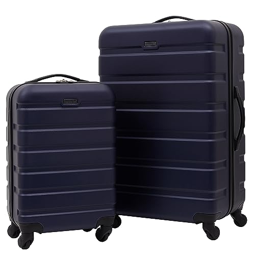 2 Piece Luggage Set Lightweight Suitcases Spinner Wheels