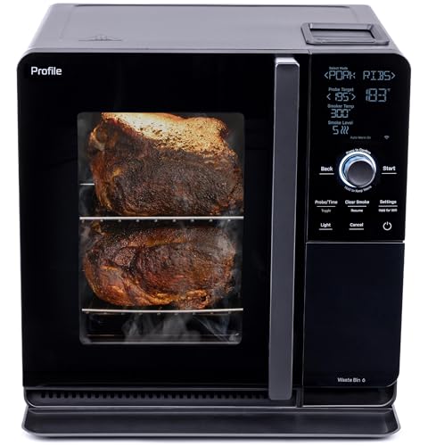 GE Profile Smart Indoor Pellet Smoker with WiFi Control
