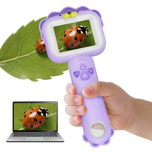 Handheld Kids Microscope STEM Science Educational Toy