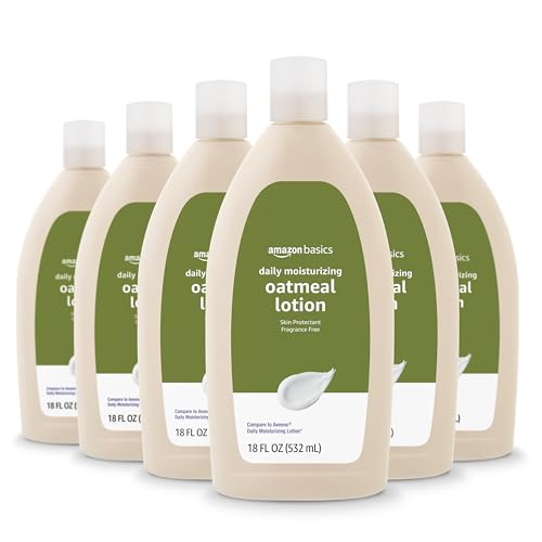 6 Pack Daily Oatmeal Body Lotion, Fragrance Free, 18oz