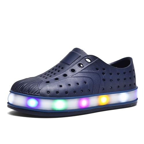Toddler Water Shoes Slip-On Waterproof Light Up Sandals (7 Colors)