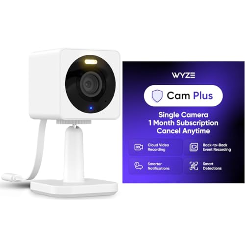 WYZE Cam OG with Cam Plus Monthly Subscription