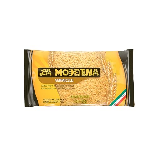 Vermicelli Pasta, Durum Wheat Semolina, 7 oz