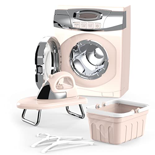 Toy Washing Machine and Dryer Set for Kids