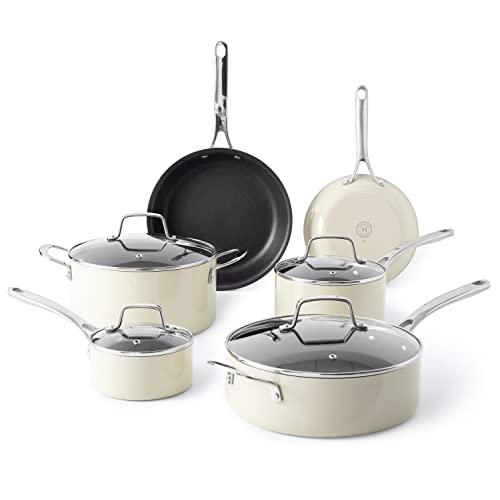 Martha Stewart 10 Piece Nonstick Aluminum Cookware Set