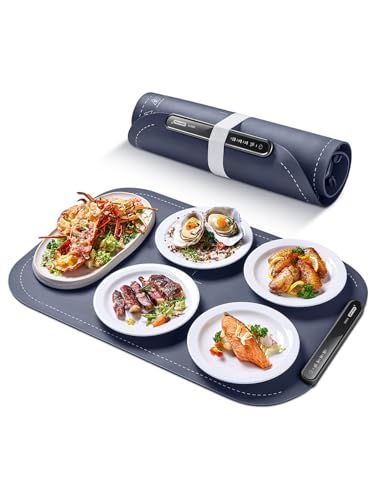 Electric Food Warming Mat Fast Heating Silicone Tray