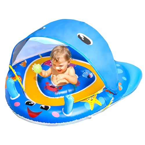 Baby Pool Float with Canopy