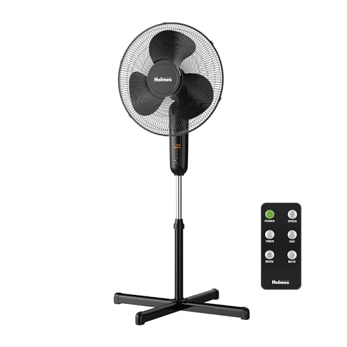 HOLMES 16" Digital Stand Fan with Remote Control
