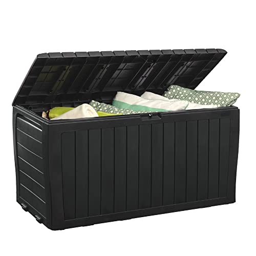 Keter 71 Gallon Outdoor Resin Deck Storage Box