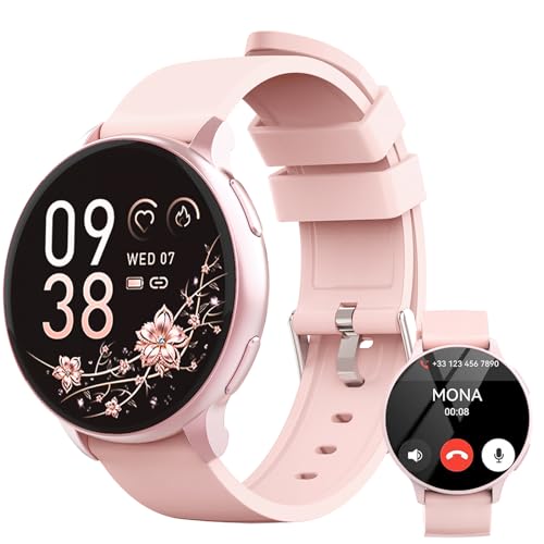 Smart Watch Fitness Tracker, Waterproof Activity & Heart Monitor